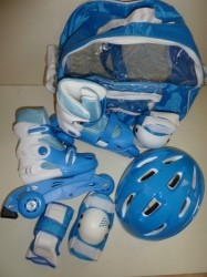 Kolečkové brusle Tri Skate set.