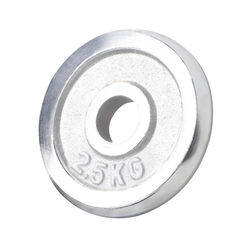 Závaží - kotouč Acra  2,5kg / 25mm - chrom  