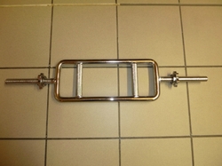 Vzpěračská tyč - hřídel kolmá 86cm/25mm - závit.