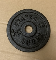Závaží - kotouč Franka Sport 1,25kg / 25mm 