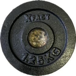 Závaží - kotouč X-FACT 1,25kg / 30mm 